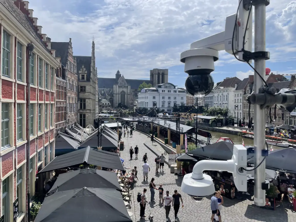 Deux caméras à Gand